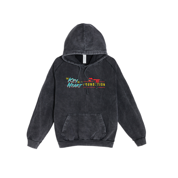 Hoodie - Distressed Charcoal